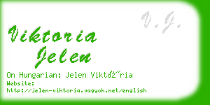 viktoria jelen business card